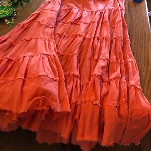 Catos full cotton maxi skirt